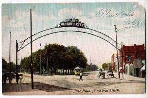 First Ward Park, Flint MI   (corner damage)