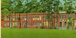Postcard Early View of Senior High School in Thomasville, GA.         P5