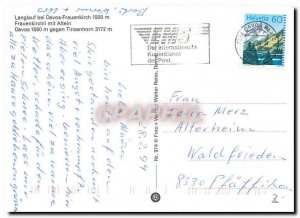 Modern Postcard Davos