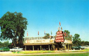 Orlando FL On U.S. 441 Bar-B-Q Restaurant Old Cars Postcard