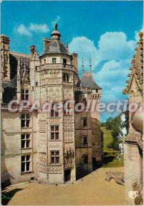 Modern Postcard Chateau Heart of France Chateau de Meillant (Cher) Lion Tower