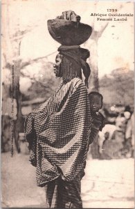 Western Africa Woman Laobé Native Vintage Postcard 05.30