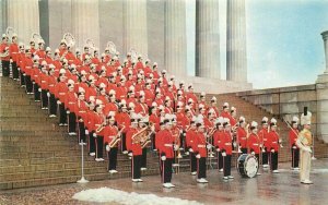 Morristown Tennessee High School Hurricane Band Marler Dexter 1957 Postcard 6307