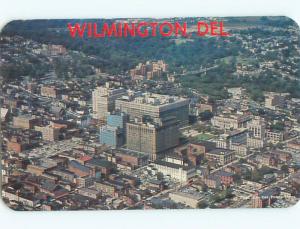 Pre-1980 AERIAL VIEW OF TOWN Wilmington Delaware DE n3154