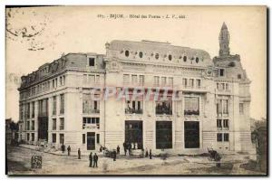 Carte Postale Ancienne Poste Dijon Hotel des Postes