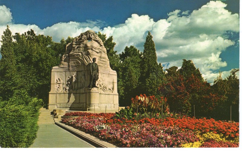 US    PC3959  MORMON BATTALION MONUMENT, SALT LAKE CITY, UTAH