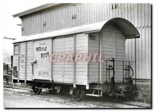 Modern Postcard K with registration Nestle Peter