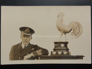 Trophy THE COCK O' THE FLEET Old RP PC, Simon's Town, South African Naval Museum