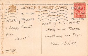 Tuck Published Colored Crayon Easter Series, Easter Sprite & Chick, AA368-7