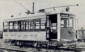 Department of Street Railways in Detroit, Michigan