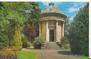 Warwickshire Postcard - Temple - Jephson Gardens - Leamington Spa - Ref 20228A