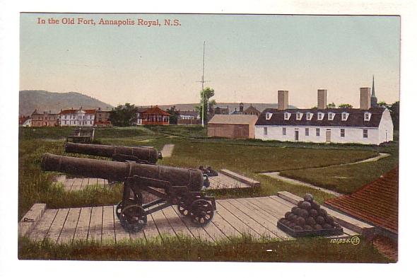 Old Fort and Cannons, Annapolis Royal, Nova Scotia