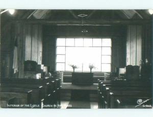 Pre-1950 rppc LITTLE CHURCH IN THE PINES Grand Lake Colorado CO i9832