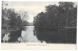 Hackensack River, River Edge, New Jersey, Unused Divided Back ANC Postcard