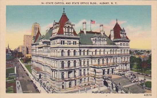 New York Albany State Capitol And State Office Building