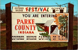 Postcard Covered Bridge Festival in Parke County, Indiana