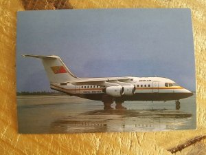 DRUK AIR-ROYAL BHUTAN - British Aerospace BAe 146-100 Vtg Unused Postcard*P2 