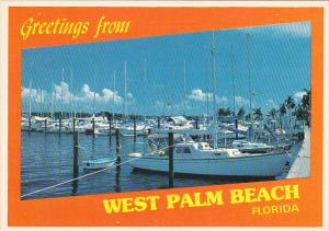 Yacht Basin Greetings From West Palm Beach Florida