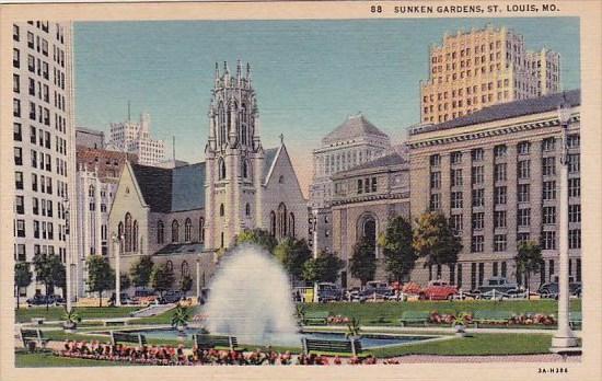 Sunken Gardens Saint Louis Missouri