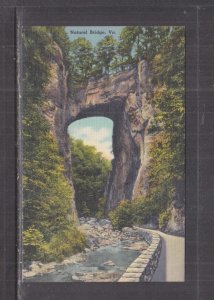 VIRGINIA, NATURAL BRIDGE, c1940 ppc., unused.