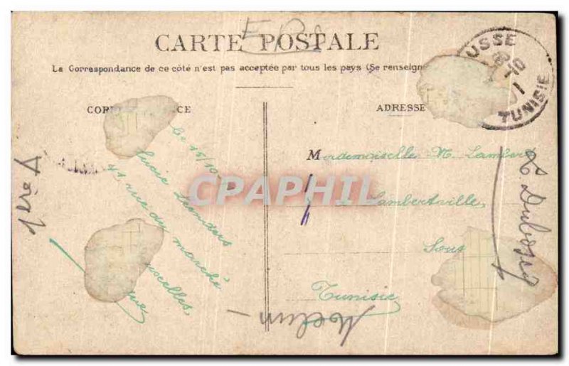 Old Postcard Brussels Eglise Ste Gudule