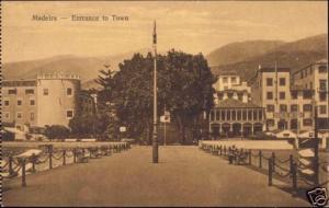 portugal MADEIRA Town Entrance 1920s