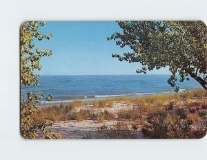 Postcard Picturesque Lake Michigan USA