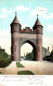 Connecticut Hartford Bushnell Park Memorial Arch 1907