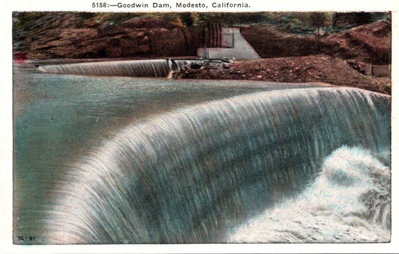 California Modesto The Goodwin Dam