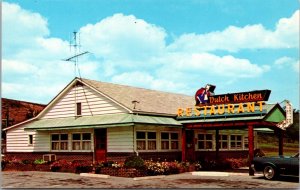 Postcard Dutch Kitchen Restaurant US Routes 11-15 in Port Trevorton Pennsylvania