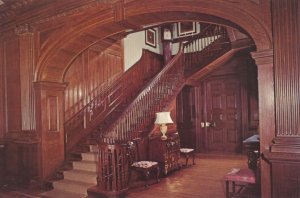 Great Hall and Stairway at Carter's Grove near Williamsburg VA, Virginia