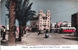 Ceuta la Ciudad Africana Spain Africa c1963 Vintage RPPC Postcard E25