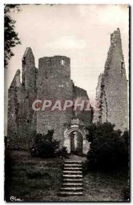 Postcard Modern Angles on I Anglin (Vienne) Chateau Vieux Logis of I Eveque