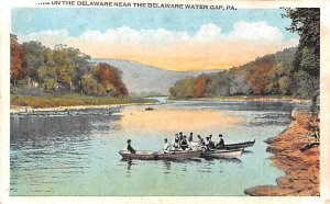 Boating on the Delaware near Delaware Water Gap - Delaware Water Gap, Pennsyl...