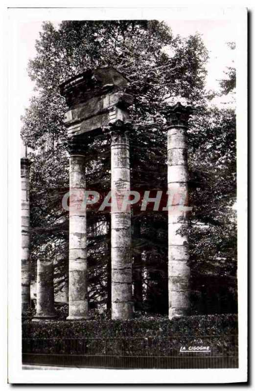 Modern Postcard Besancon Les Bains Square Castan Archaeological Ancient Theater