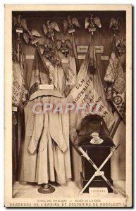 Old Postcard Paris Hotel des Invalides Museum of Army Flags of elpire and mem...
