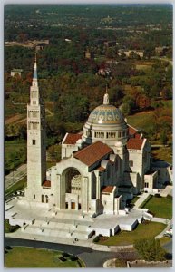 Vtg Washington DC National Shrine of the Immaculate Conception View Postcard