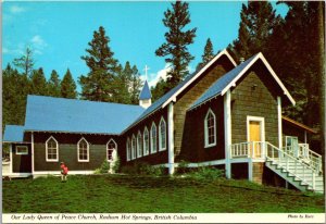 Canada British Columbia Radium Hot Springs Our Lady Queen Of Of Peace Church