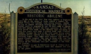 Kansas Historical Marker - Abilene