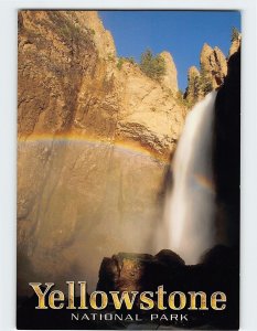 Postcard Tower Fall Yellowstone National Park Wyoming USA