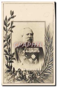 Old Postcard King Albert of Saxony