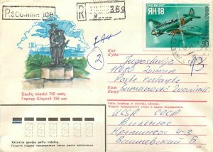 Russia Russia Entier Postal Stationery Jet Aviation