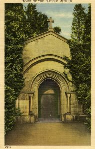 DC - Washington. Franciscan Monastery. Tomb of the Blessed Mother