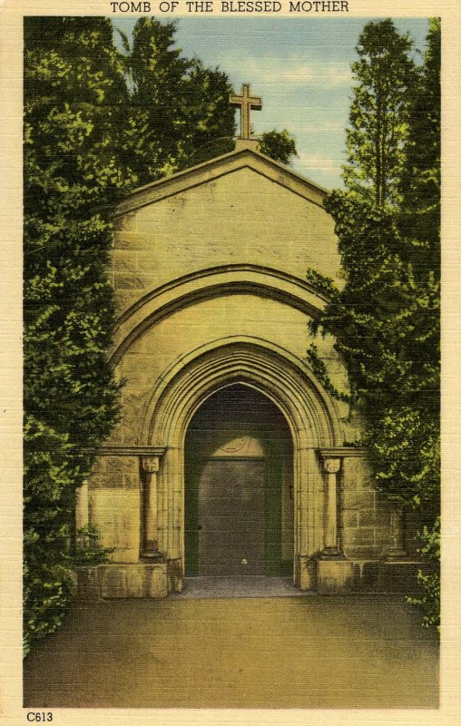 DC - Washington. Franciscan Monastery. Tomb of the Blessed Mother