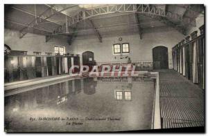 Old Postcard Cures St Honore les Bains Hydrotherapy Pool