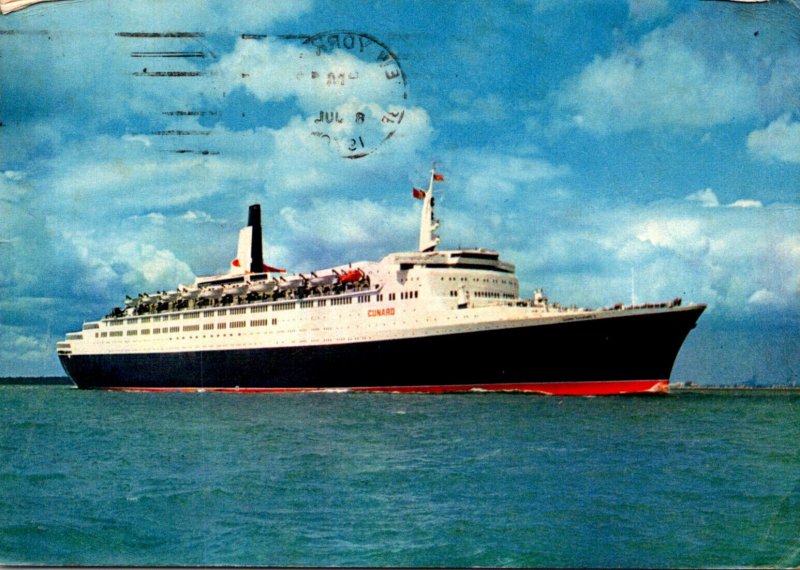 Ships The New Cunard Queen Elizabeth 2 1970