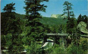 Pig Tail Bridge South Dakota's Black Hills Postcard PC346