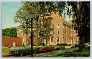 Crawfordsville Indiana~The Lilly Library~Completed In 1959~Wabash College~Vtg PC