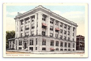 Postcard Capper Building Topeka Kansas