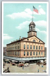 Detroit Pub~Boston Massachusetts~Faneuil Hall Bldg~Georgian Style~Vintage PC